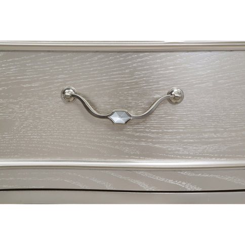 Katerina - 5 Drawer Chest With Hidden Drawer - Oak