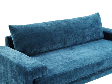 Upholstered 3 Seater Sofa With Wide Armrests