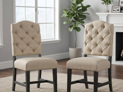 Retro Style Dining Chair Set