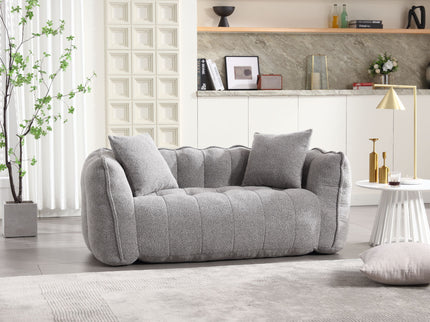Cozy Beanbag Chair With High Resilience Foam Core For 2