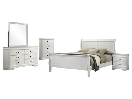 Bedroom Set With Curved Details