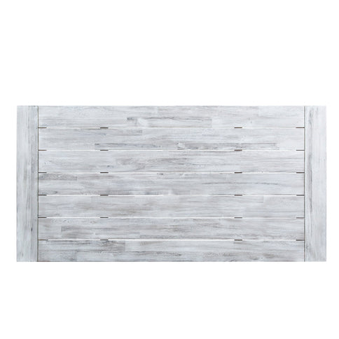 Outdoor Sandblast Finish Acacia Wood Dining Table