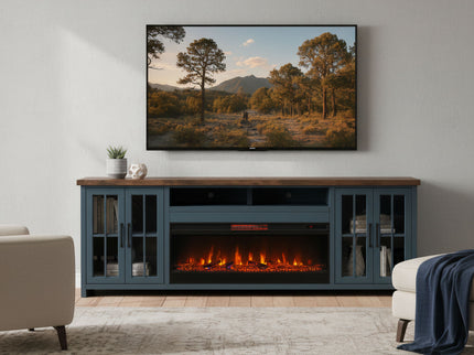 Nantucket - Fireplace TV Stand Console