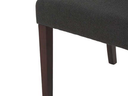 Sophisticated Tufted Dining Chair With High Back Design