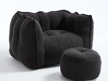 Soft Bean Bag Chair With High Resilient Foam