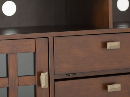 Artisan - TV Media Stand - Russet Brown
