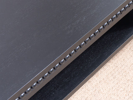 Modern Coffee Table With Beaded Trim