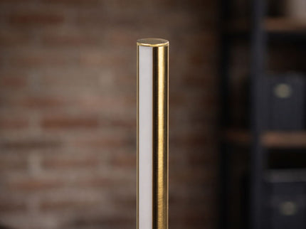 Dimond - LED Table Lamp With On / Off Switch Round Base - Black / Gold
