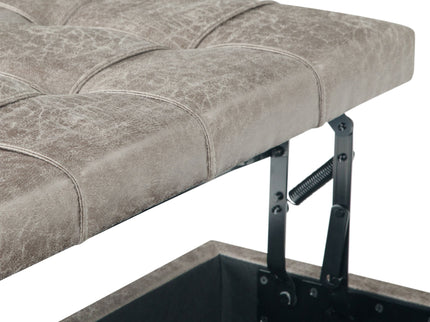 Harrison - Upholstered Coffee Table Storage Ottoman