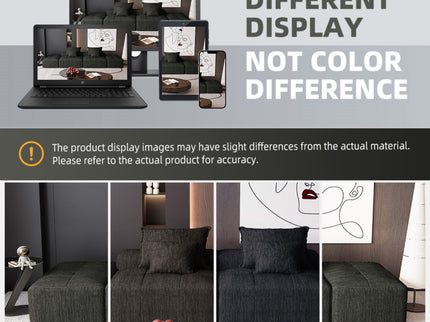Modern Oversized Diy Combination Modular Sectional Sofa With Pillows