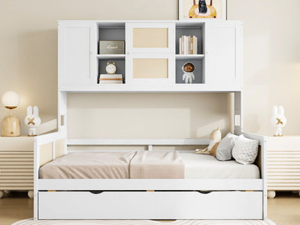 Daybed And All In One Cabinet And Shelf