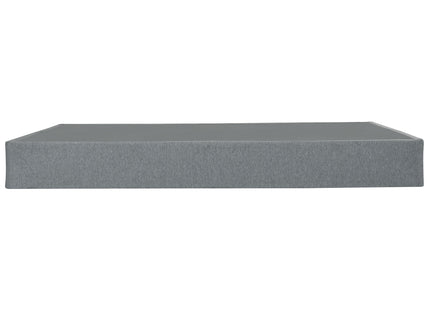 Foldable 9" Twin Size Metal Mattress Box Spring Foundation Bedroom Furniture Bed Base - Gray