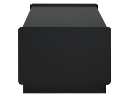 Modern Rectangle Coffee Table With 4 Drawers And 2 Display Shelves
