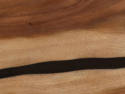 2 Drawer Nightstand With Drawer - Brown