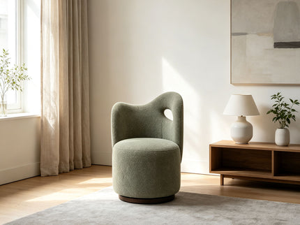 Yves - Swivel Chair - Olive