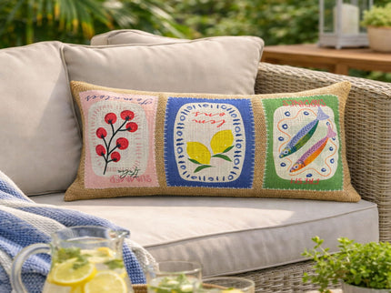 Outdoor Lumbar Pillow - Multi