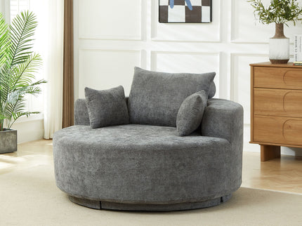 Single 360 Degree Swivel Chair For Living Room