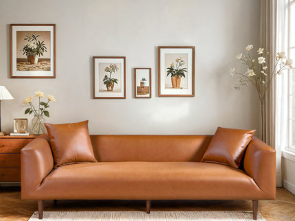 Elwood - Sofa - Cognac