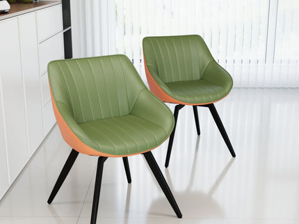 Modern Medieval Kitchen Dining Chair With 360 ° Rotation