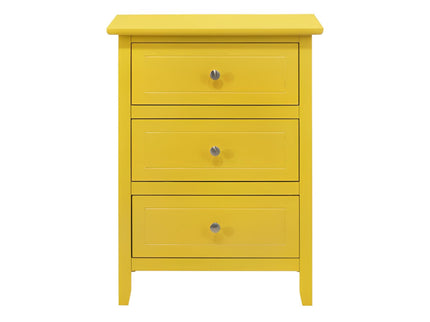 Dove Tailed Drawers 3 Drawer Nightstand