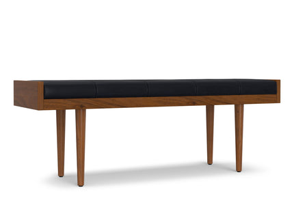 Anya - Ottoman Bench - Black