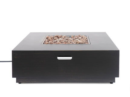 Modern Square Fire Pit With 50, 000 Btu