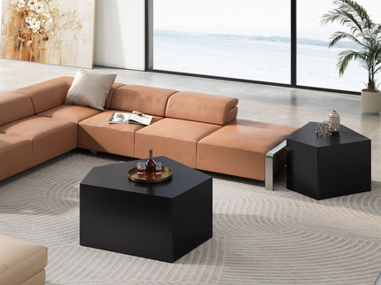 Irregular Pentagon Nesting Coffee Table Set