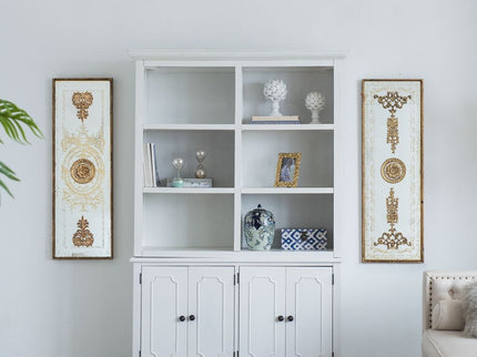 French Country Wood Cabinet