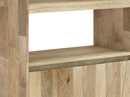 Jager - Bookshelf With Doors - Natural
