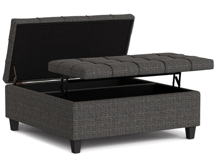 Harrison - Upholstered Coffee Table Storage Ottoman