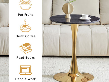 Round Dining Table With Thickened Top For Kitchen