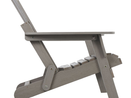 Oversize Outdoor Folding Adirondack Chair - Gray