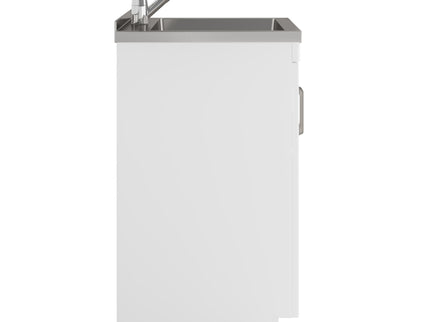 Kyle - Laundry Cabinet & Faucet And Stainless Steel Sink