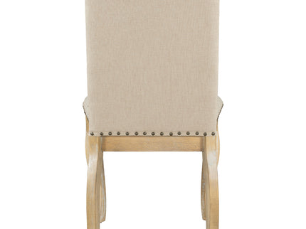 Upholstered Dining Chairs With Nailhead (Set of 2)