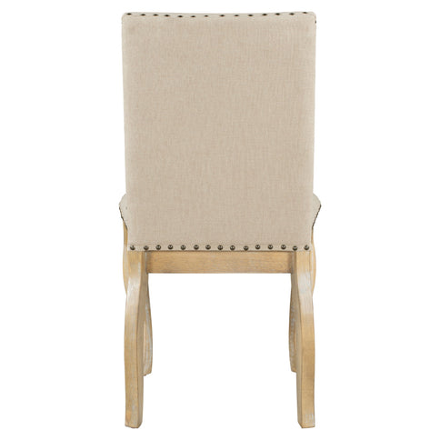 Upholstered Dining Chairs With Nailhead (Set of 2)