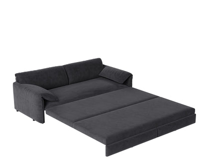 Queen Pull Out Sofa Bed With Side Storage