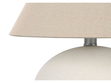 Lighting, Table Lamp Contemporary - Cream