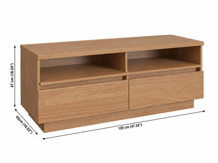 TV Stand For TVs Up To 50" With 2 Drawers