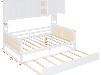Daybed And All In One Cabinet And Shelf