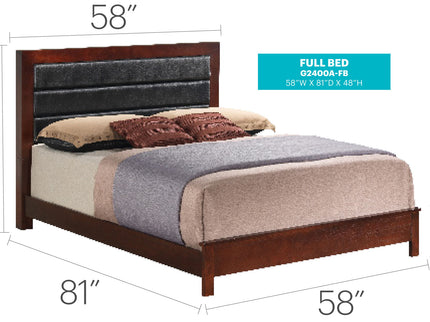 Transitional Modern Design Bed