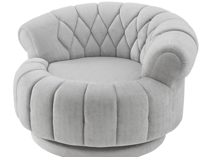 Round Swivel Accent Chair With Rotation