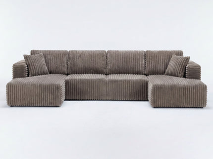 U-Shape Modular Sectional Sofa For Living Room