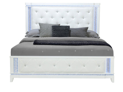 Adalid - Contemporary Bed With LED Lights