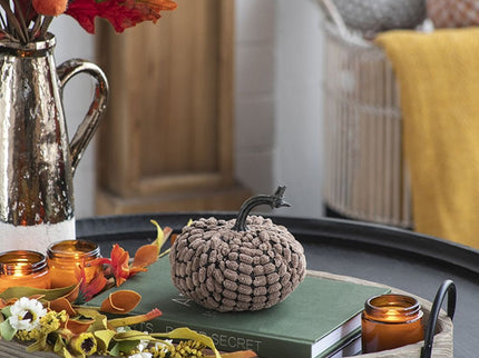 Weighted Pumpkin Ornament Decor For Holiday Harvest Festival Fall Festival & Thanksgiving