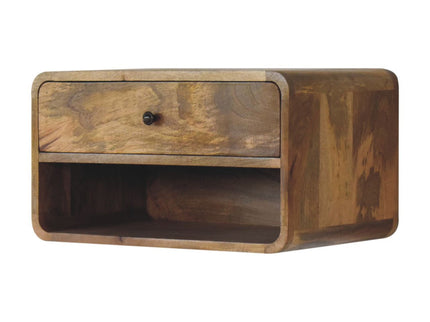 Curve Upper Slot Floating Nightstand