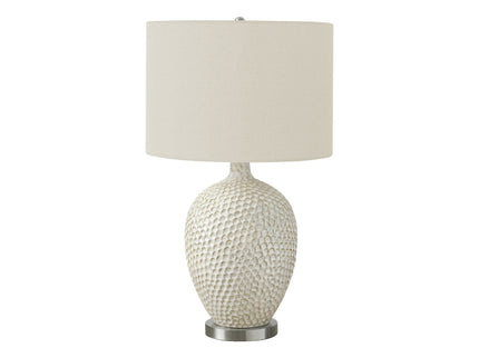 Lighting, Table Lamp, Ceramic, Contemporary - Cream