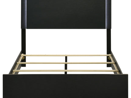 Jeremiah - LED Panel Bed With Touch Controlled Lighting