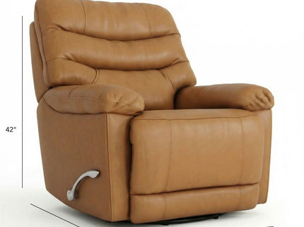 Oslo Antelope - Swivel Glider Recliner With Manual Footrest