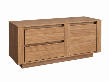 TV Stand For TVs Up To 50" With 1 Door And 2 Drawers