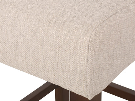 Solstara - Upholstered Dining Barstool With Button Tufted And Wing Back